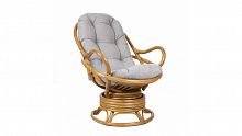 кресло-качалка swivel rocker коричневый в Перми