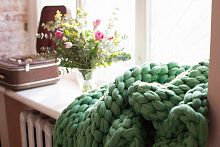 плед нежность зелёный малый в Перми