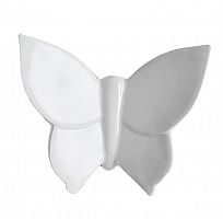 декоративная бабочка butterfly (белая) h14 (12*14*5) в Перми