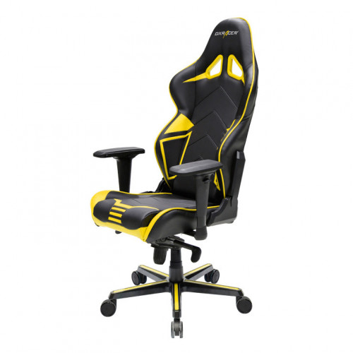 кресло геймерское dxracer racing rv131 черно-желтое в Перми