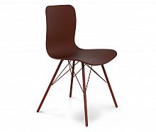 стул dsr коричневый s40 (eames style) в Перми