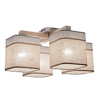 потолочная люстра tk lighting 1918 nadia white 4 в Перми