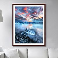 картина iceland coast 100х78,5 см в Перми
