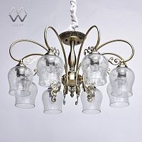 потолочная люстра mw-light моника 372011808 бронза в Перми