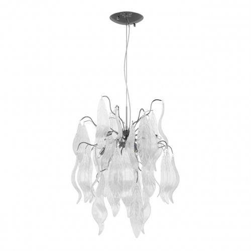 подвесная люстра lightstar vetro сristallo 793194 хром в Перми