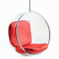 кресло bubble chair красное в Перми