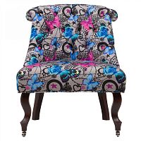 кресло мягкое amelie french country chair бабочки в Перми