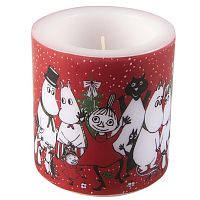свеча большая moomin зимнее волшебство, 8 см в Перми