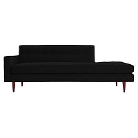 диван bantam studio sofa прямой черный в Перми