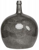 ваза настольная anaconda grey bottle wide в Перми