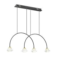 подвесная люстра odeon light arco 4100/4 в Перми