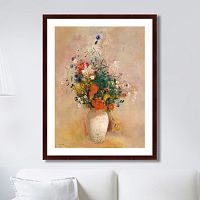 картина: vase of flowers, 1906г. в Перми