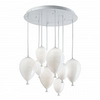 подвесная люстра ideal lux clown sp8 bianco в Перми