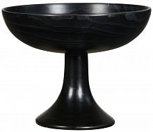 ваза настольная makonde black chalice в Перми