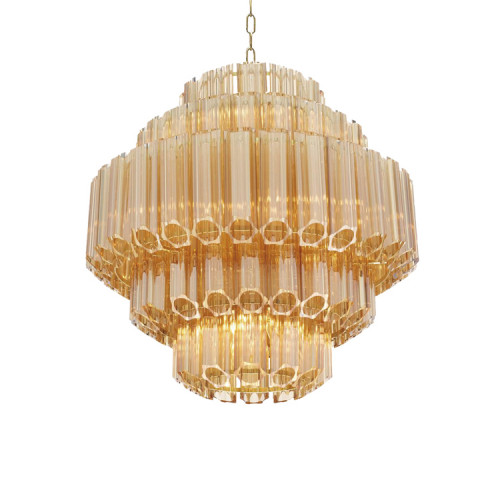 люстра vittoria 10 cognac от delight collection коньячная в Перми