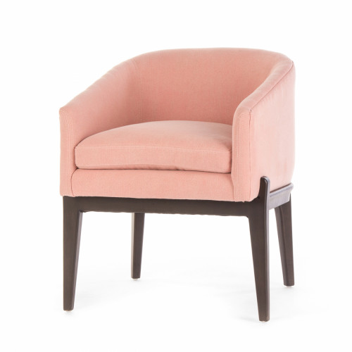 кресло copeland dining chair розовое в Перми