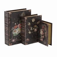 шкатулки-книги, набор 3 шт. мультиколор в Перми