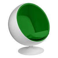 кресло eero aarnio style ball chair зеленое в Перми