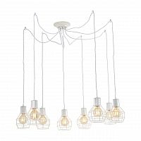 подвесная люстра arte lamp a9182sp-8wh в Перми