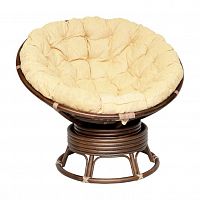 кресло механическое papasan коричневый matte в Перми