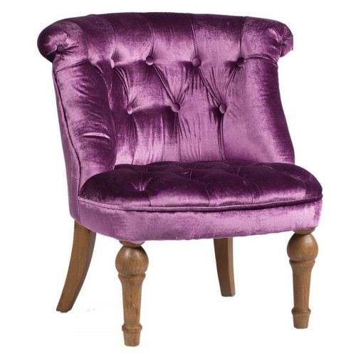 кресло sophie tufted slipper chair сиреневое в Перми