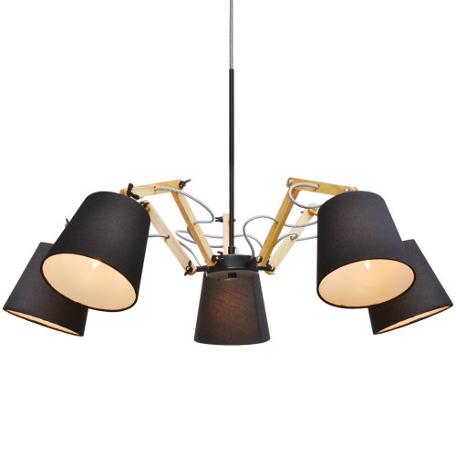 подвесная люстра arte lamp pinoccio a5700lm-5bk в Перми