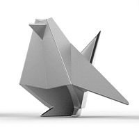 держатель для колец origami птица хром в Перми