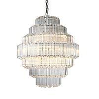 люстра vittoria 12 gold от delight collection прозрачная/золото в Перми
