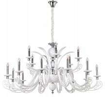 подвесная люстра crystal lux letisia sp12+6 white белая в Перми