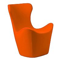 кресло papilio lounge chair оранжевое в Перми