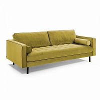 диван bogart sofa 2 двухместный темно-желтый от la forma (ex julia grup) в Перми