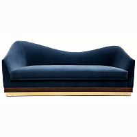 диван hughes sofa прямой синий в Перми