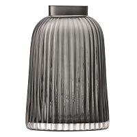 ваза pleat, 20 см, серая в Перми