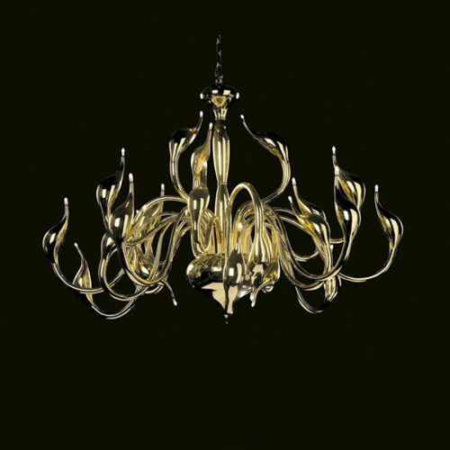 люстра mx8098-12a gold от illuminati золото в Перми