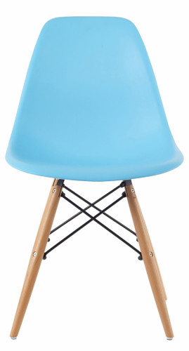 стул классический dsw голубой (eames style) в Перми