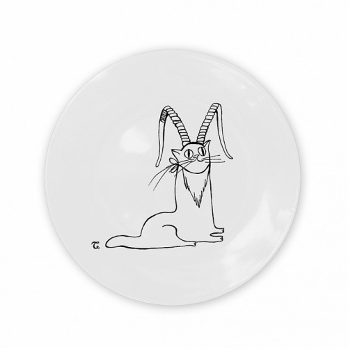 тарелка кот-козерог в Перми