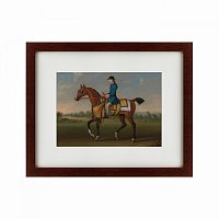 картина: bay racehorse with jockey up, 1730 в Перми