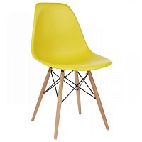 стул деревянный eames pc-015 yellow в Перми