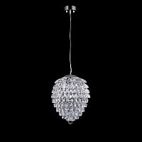 подвесной светильник crystal lux charme sp2+2 led chrome/transparent в Перми