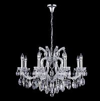 подвесная люстра crystal lux hollywood sp8 chrome в Перми