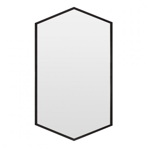 зеркало шестиугольное черное hexagon в Перми