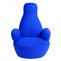 кресло bottle chair синее в Перми