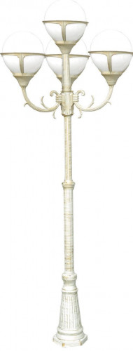 садово-парковый светильник arte lamp monaco a1497pa-4wg в Перми