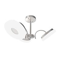 потолочная светодиодная люстра idlamp frittelle 107/3pf-ledwhitechrome в Перми