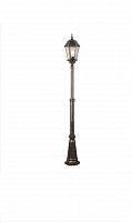 садово-парковый светильник arte lamp genova a1207pa-1bn в Перми