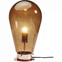 лампа настольная bulb коричневая в Перми