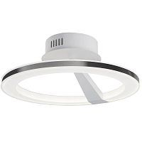 потолочный светодиодный светильник idlamp jenevra 397/40-ledwhitechrome в Перми