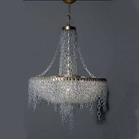 люстра ex02-5 от delight collection прозрачная/золото в Перми