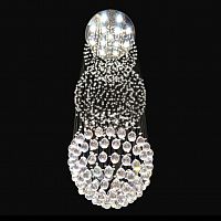 каскадная люстра newport 8113/300 хром в Перми