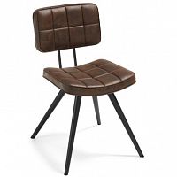 стул lola seat pu brown ноги эпоксидный черный c592u09 от la forma (ex julia grup) в Перми